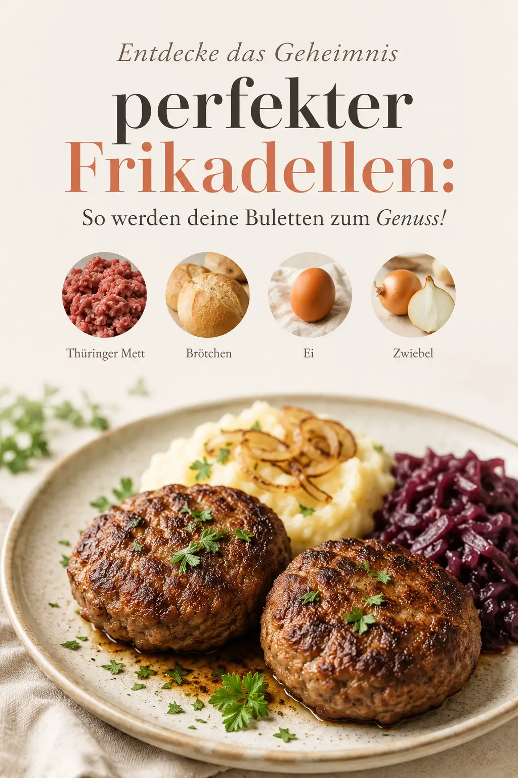 Entdecke das Geheimnis perfekter Frikadellen: So werden deine Buletten zum Genuss!