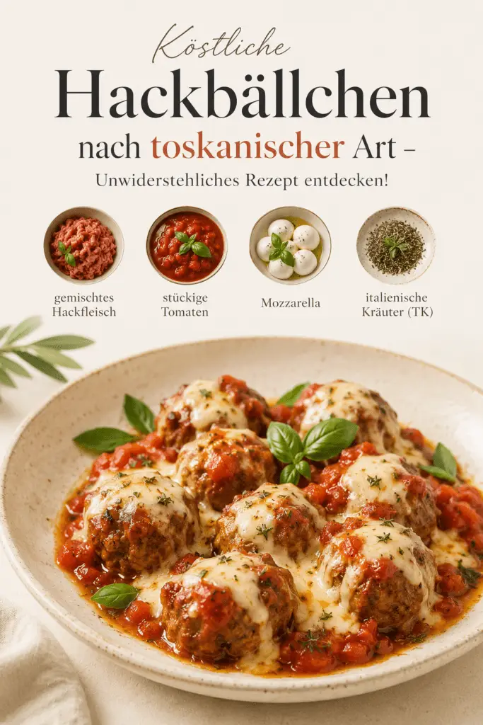 Köstliche Hackbällchen nach toskanischer Art – Unwiderstehliches Rezept entdecken!