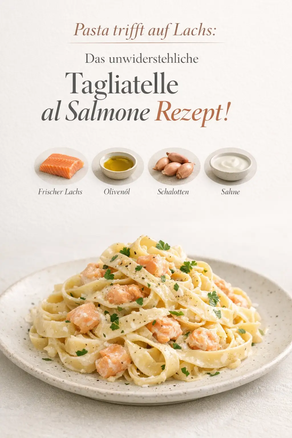 Pasta trifft auf Lachs: Das unwiderstehliche Tagliatelle al Salmone Rezept!