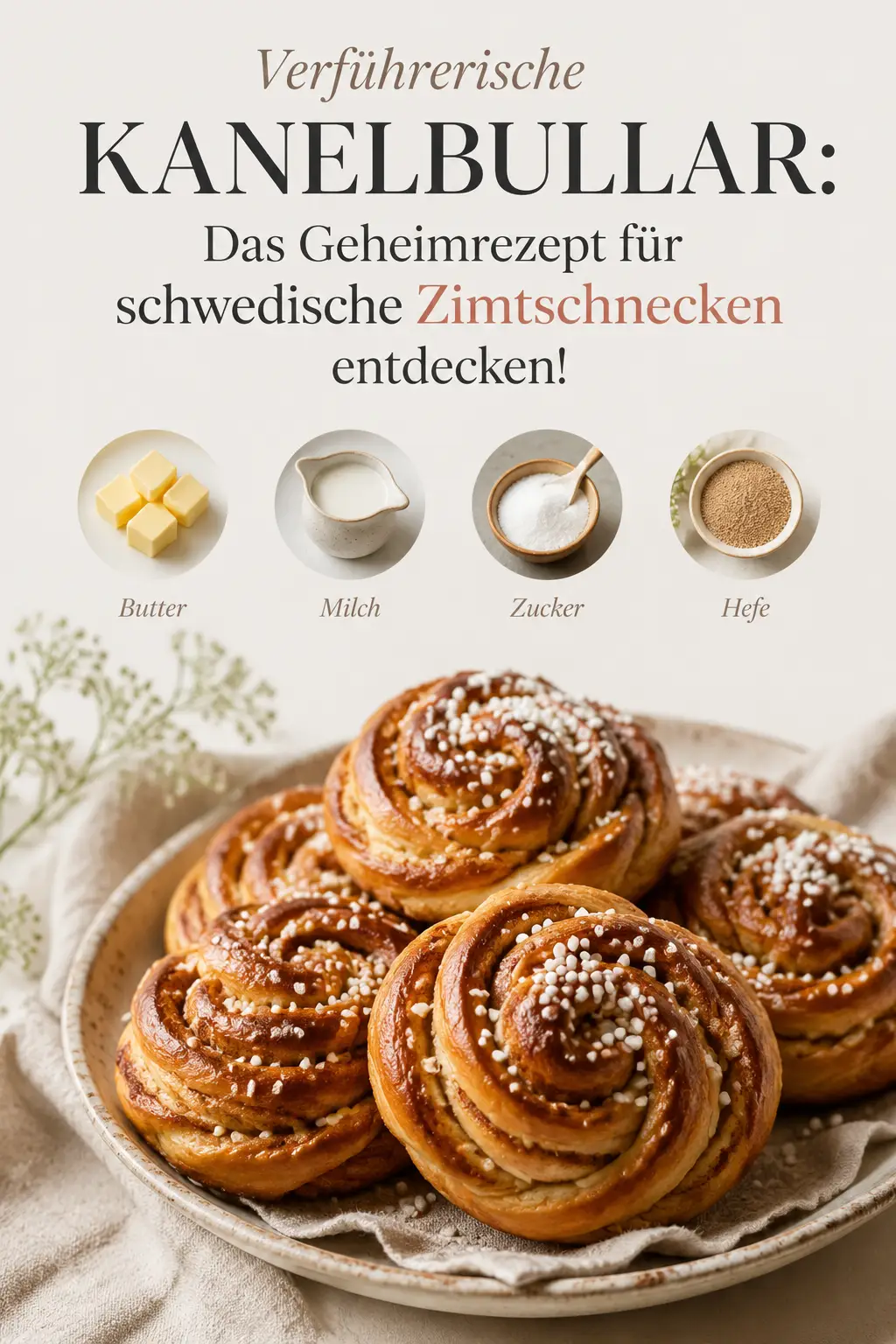Verführerische Kanelbullar: Das Geheimrezept für schwedische Zimtschnecken entdecken!