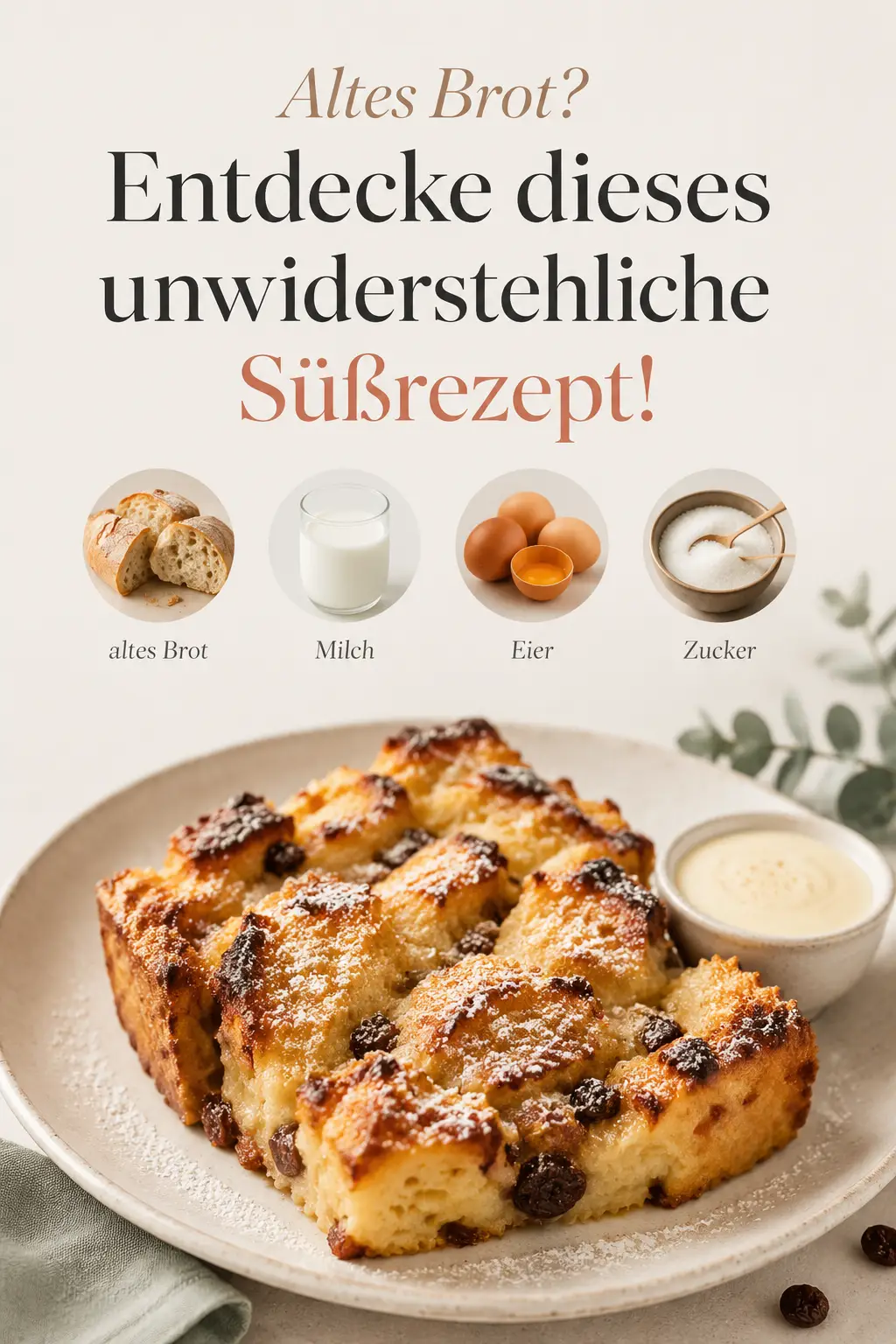 Altes Brot? Entdecke dieses unwiderstehliche Süßrezept!