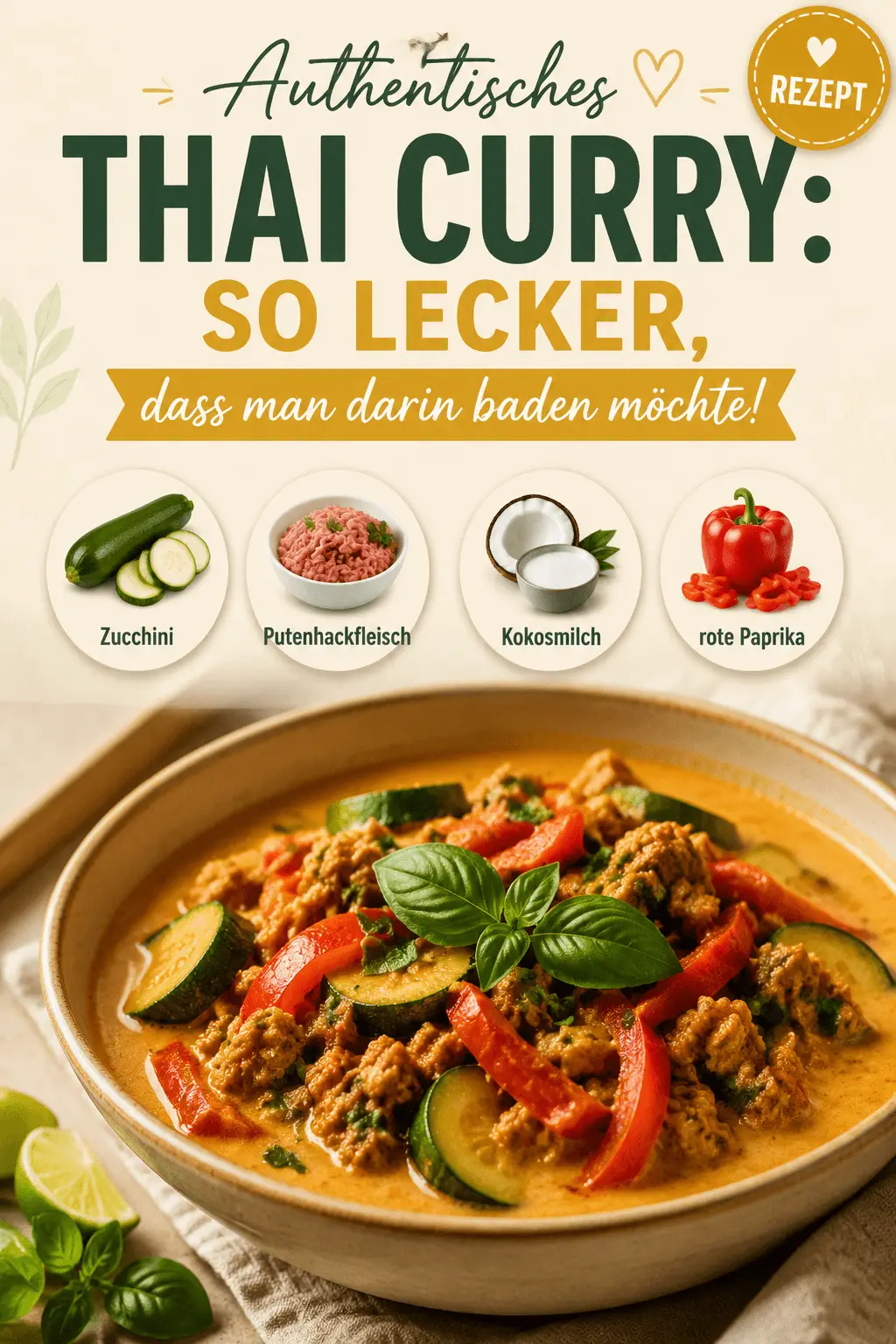 Authentisches Thai Curry: So lecker, dass man darin baden möchte!