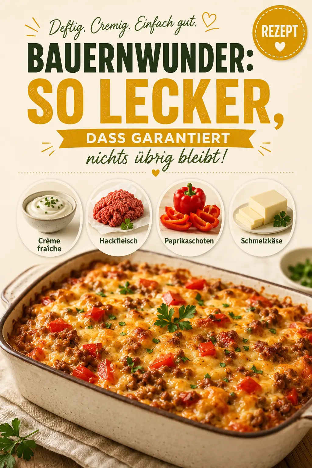 Bauernwunder: So lecker, dass garantiert nichts übrig bleibt!