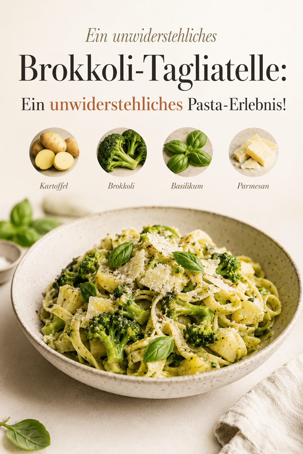Brokkoli-Tagliatelle: Ein unwiderstehliches Pasta-Erlebnis!