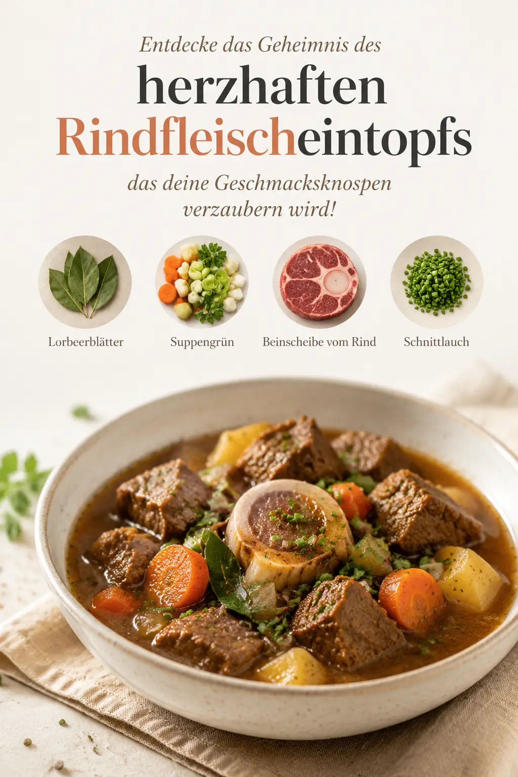 Entdecke das Geheimnis des herzhaften Rindfleischeintopfs, das deine Geschmacksknospen verzaubern wird!