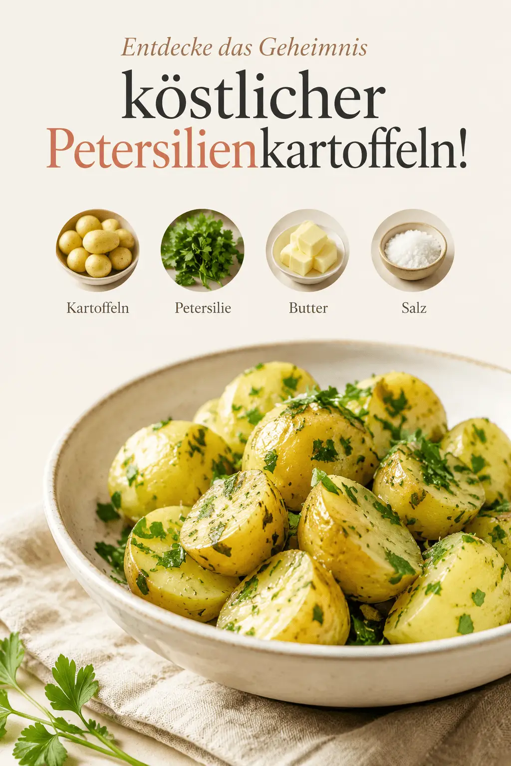 Entdecke das Geheimnis köstlicher Petersilienkartoffeln!
