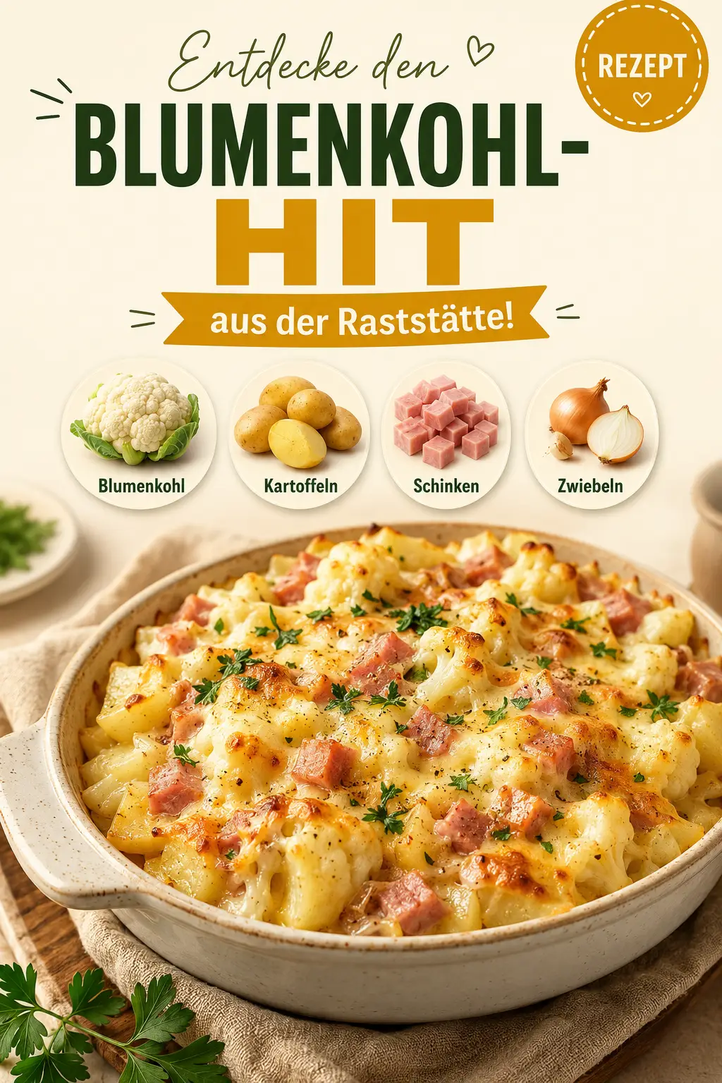 Entdecke den Blumenkohl-Hit aus der Raststätte!