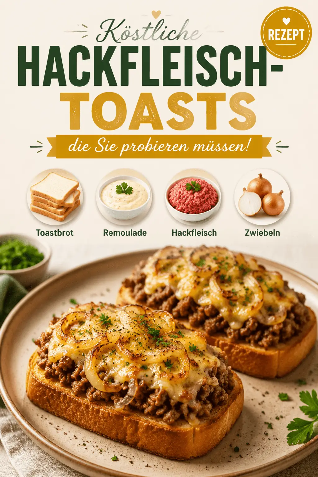 Köstliche Hackfleisch-Toasts, die Sie probieren müssen!