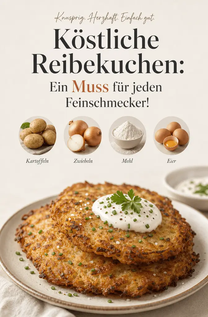Köstliche Reibekuchen: Ein Muss für jeden Feinschmecker!