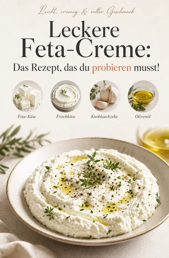 Leckere Feta-Creme: Das Rezept, das du probieren musst!