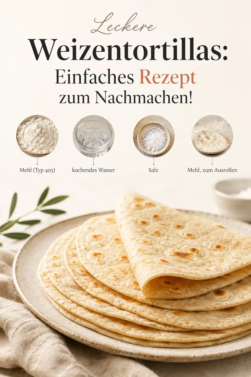 Leckere Weizentortillas: Einfaches Rezept zum Nachmachen!