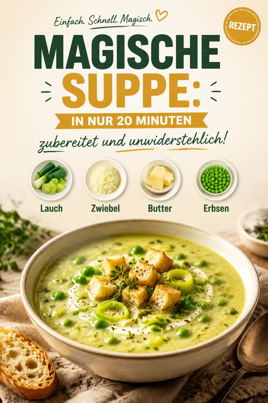 Magische Suppe: In nur 20 Minuten zubereitet und unwiderstehlich!