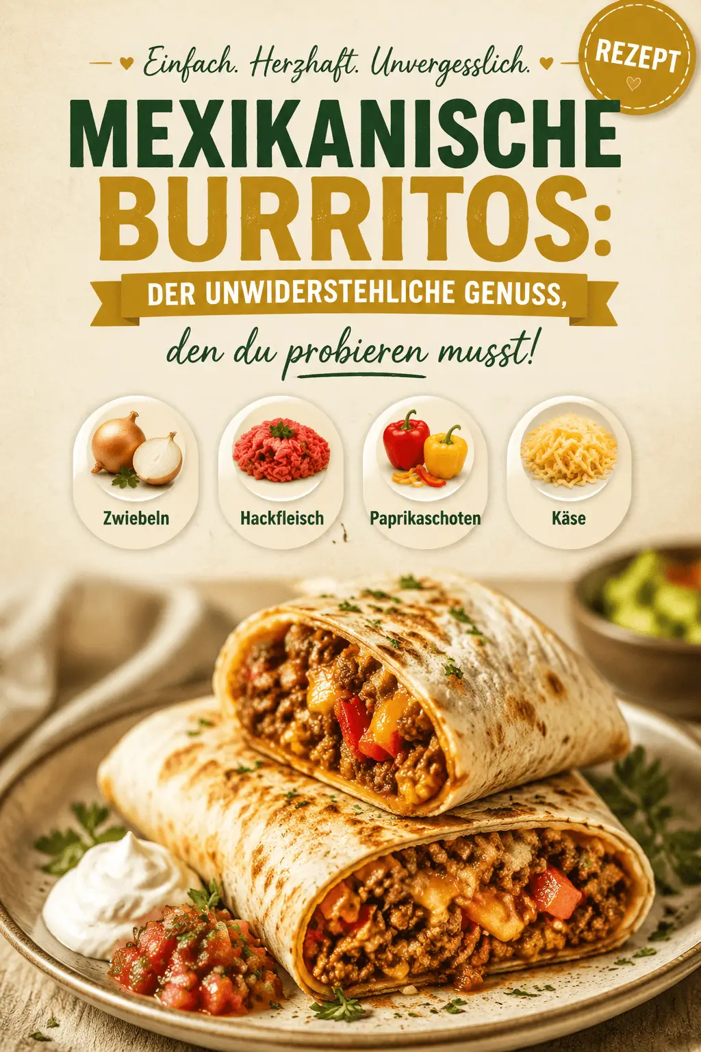 Mexikanische Burritos: Der unwiderstehliche Genuss, den du probieren musst!