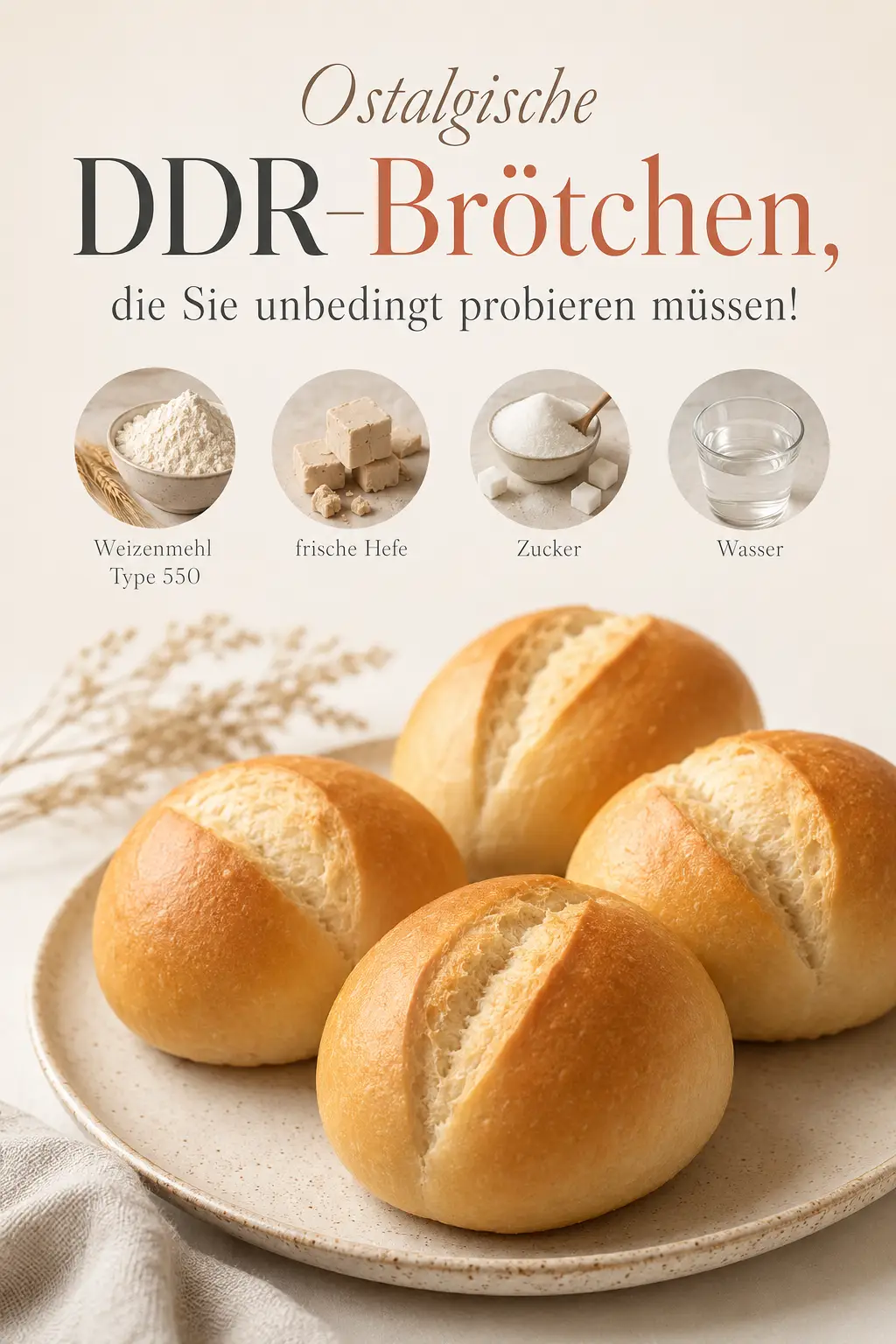 Ostalgische DDR-Brötchen, die Sie unbedingt probieren müssen!