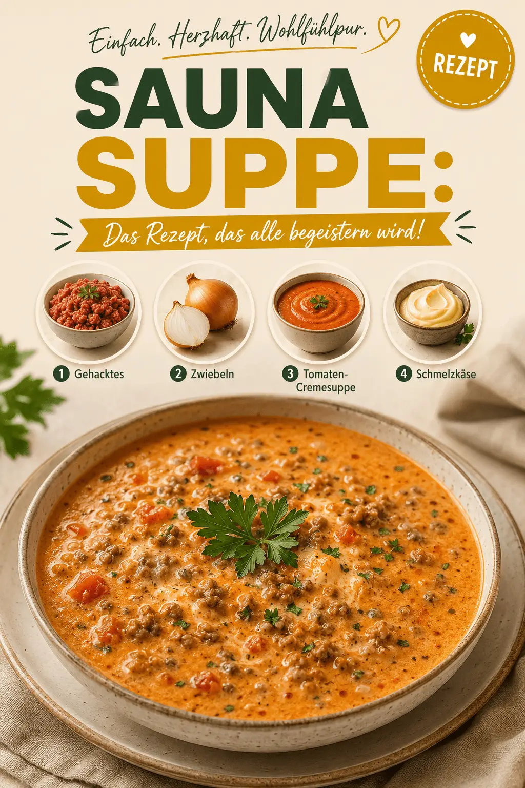 Sauna Suppe: Das Rezept, das alle begeistern wird!