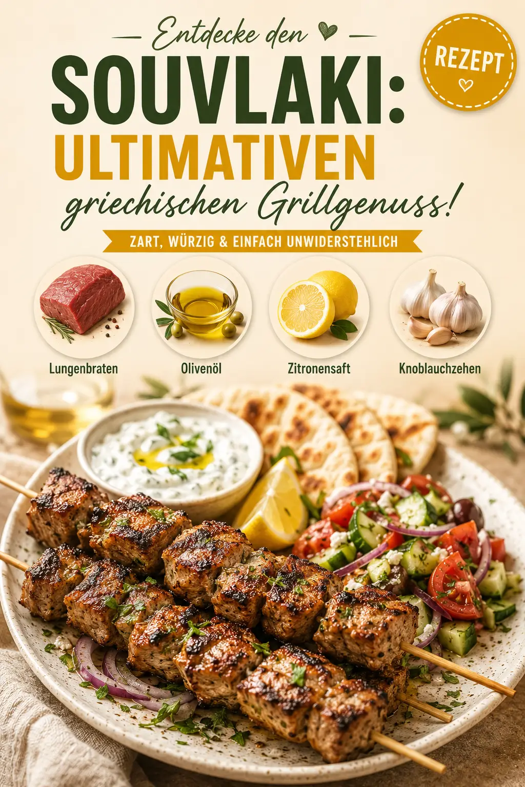 Souvlaki: Entdecke den ultimativen griechischen Grillgenuss!
