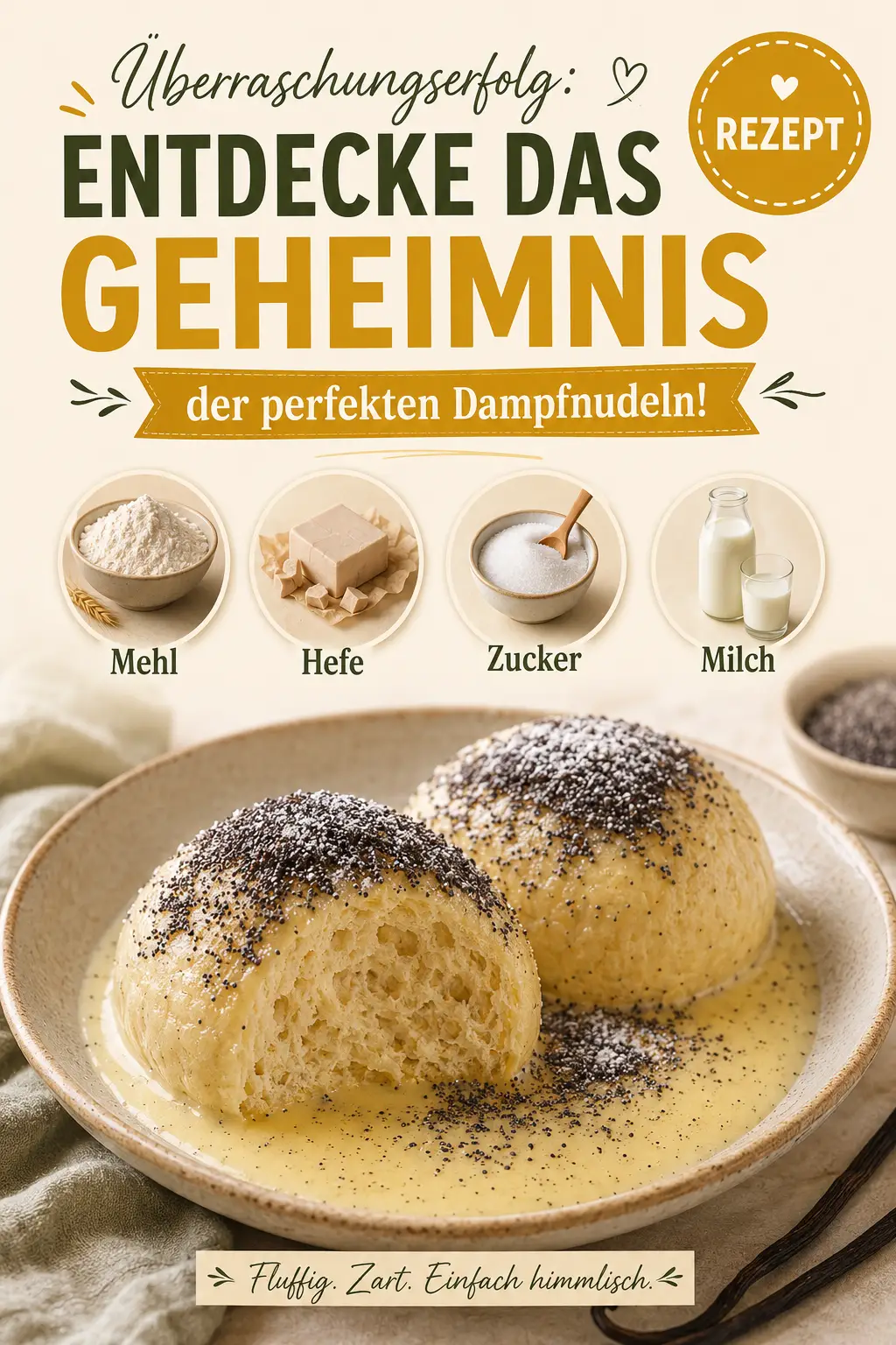 Überraschungserfolg: Entdecke das Geheimnis der perfekten Dampfnudeln!