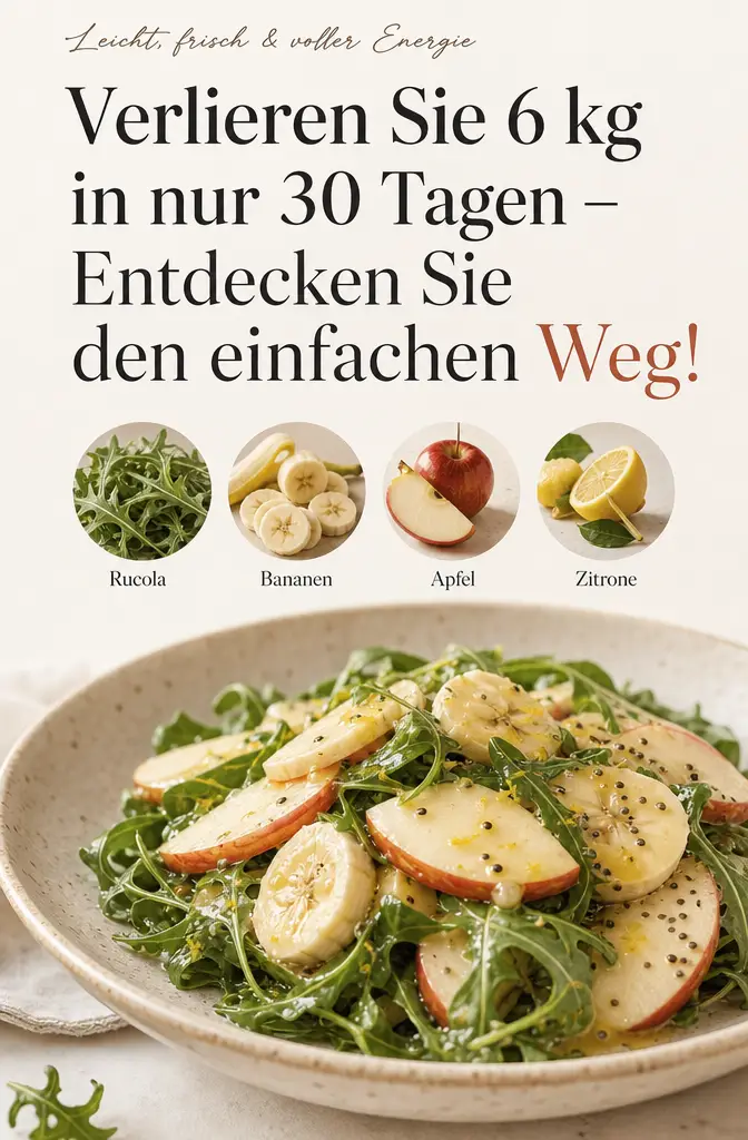 Verlieren Sie 6 kg in nur 30 Tagen – Entdecken Sie den einfachen Weg!