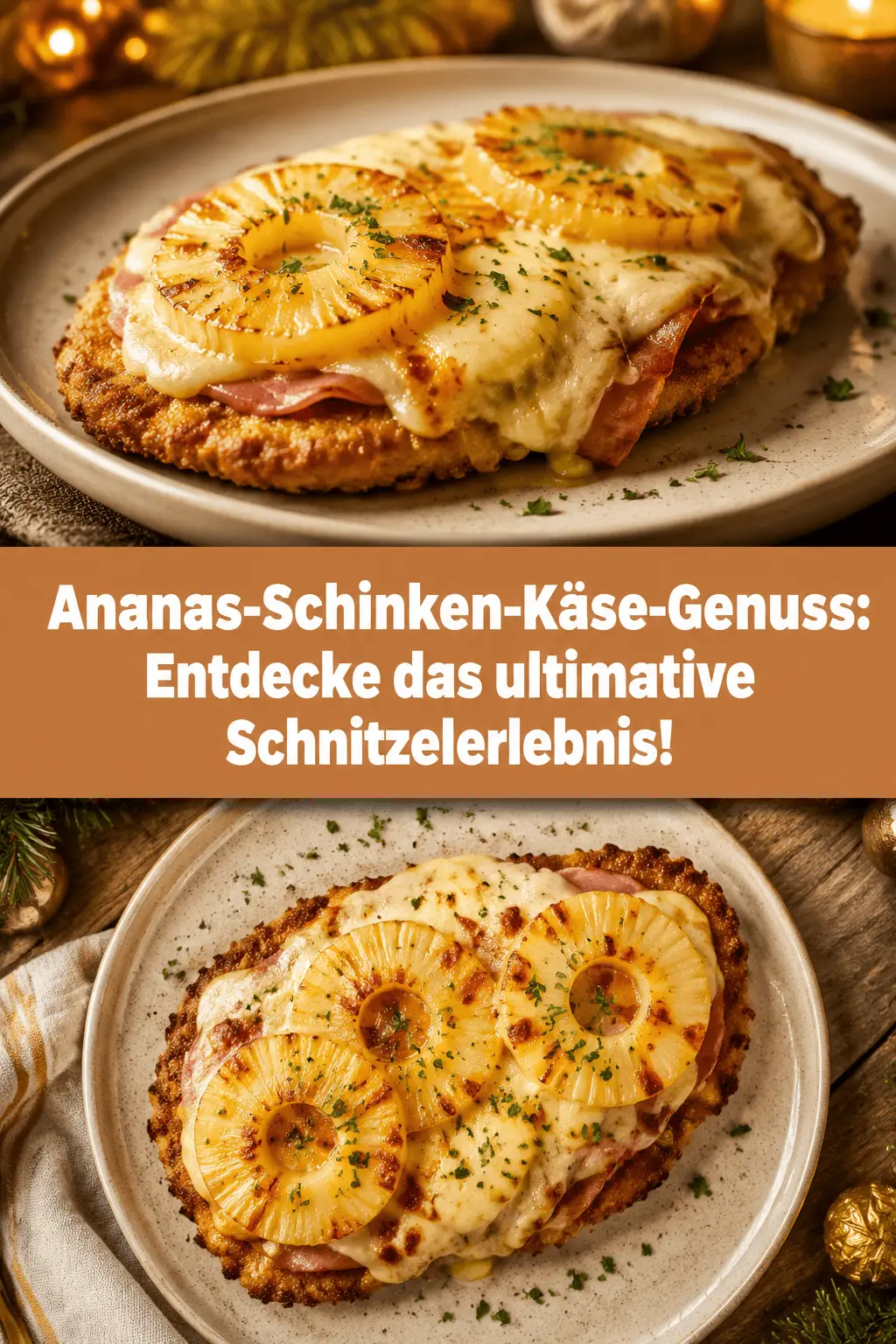 Ananas-Schinken-Käse-Genuss: Entdecke das ultimative Schnitzelerlebnis!