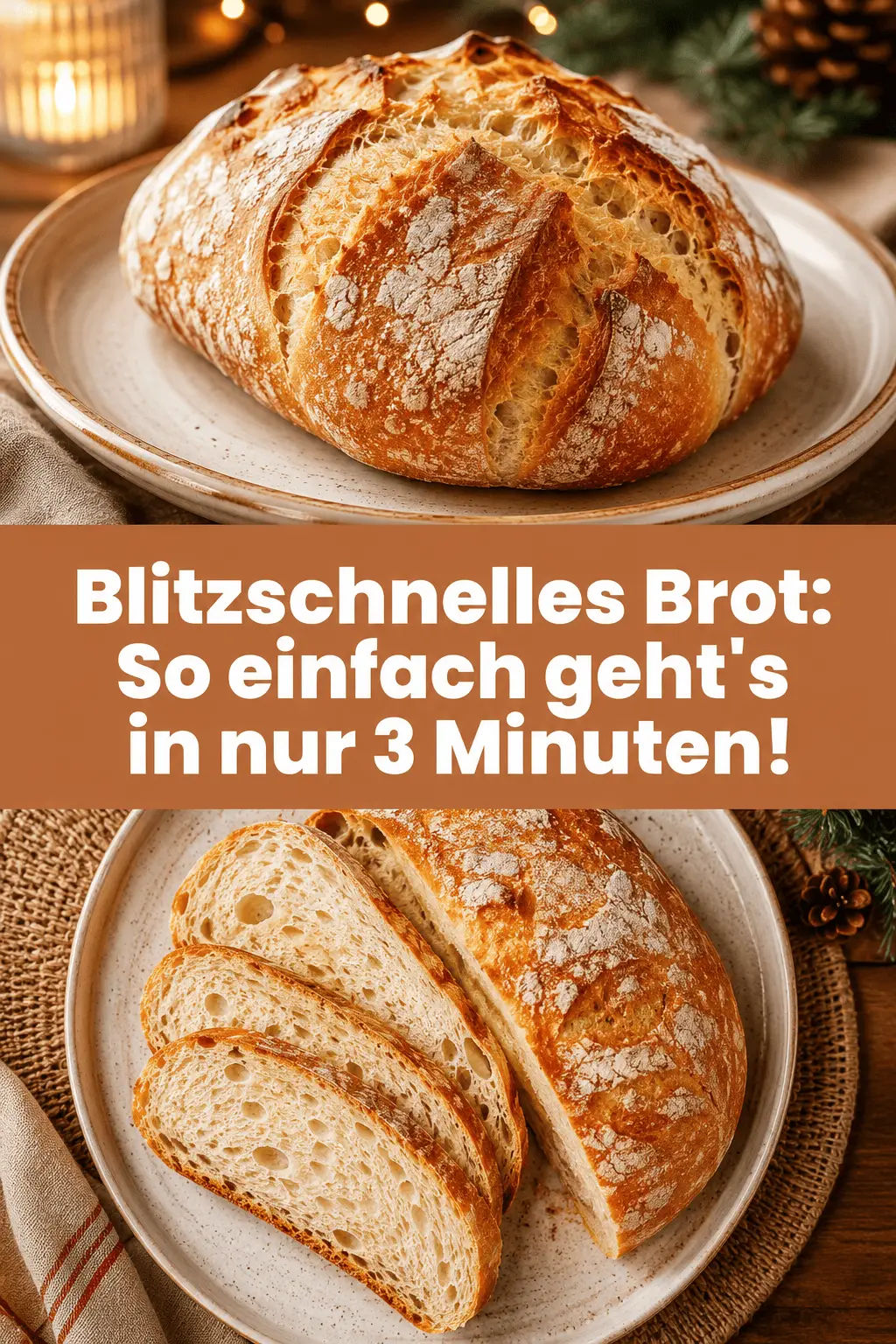 Blitzschnelles Brot: So einfach geht's in nur 3 Minuten!