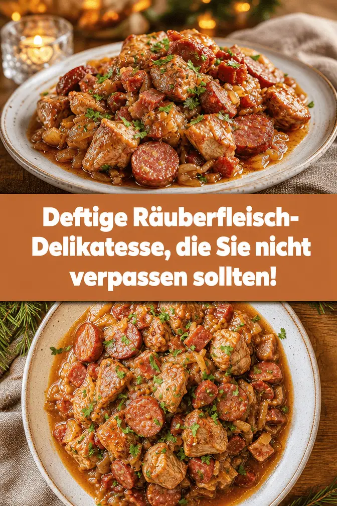 Deftige Räuberfleisch-Delikatesse, die Sie nicht verpassen sollten!