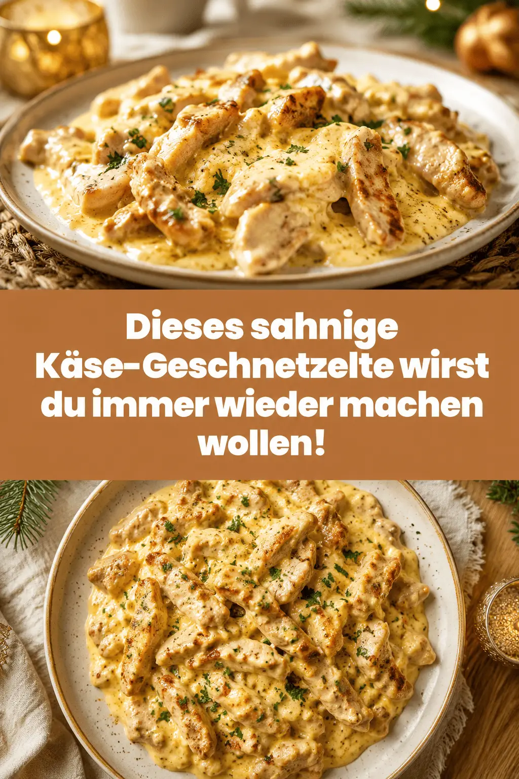 Dieses sahnige Käse-Geschnetzelte wirst du immer wieder machen wollen!
