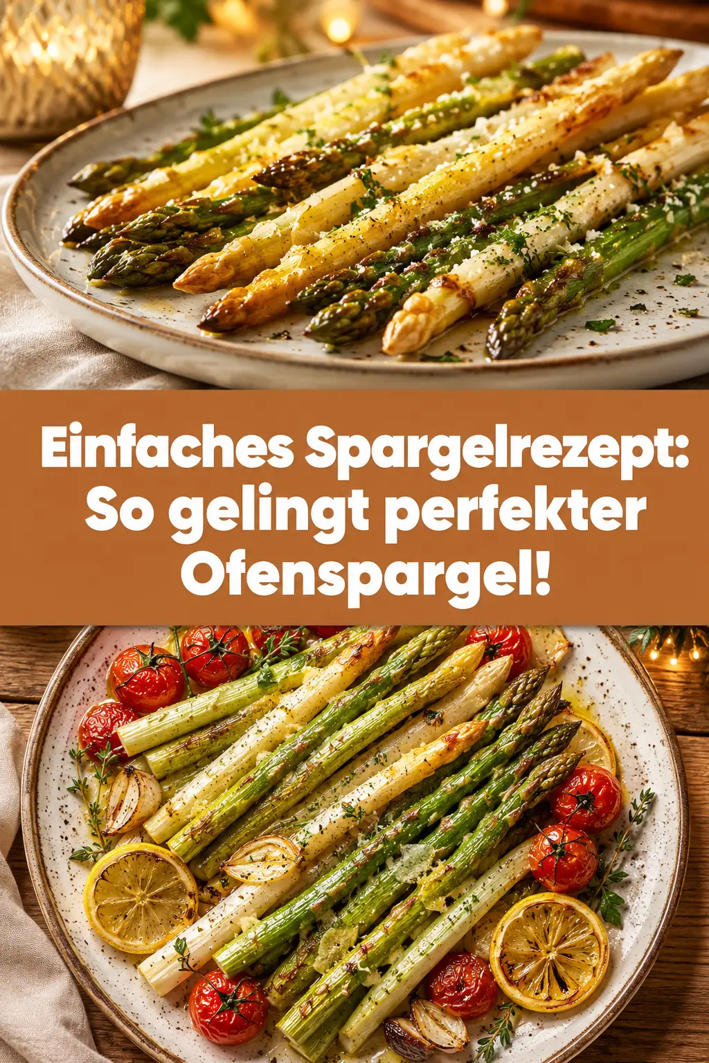 Einfaches Spargelrezept: So gelingt perfekter Ofenspargel!