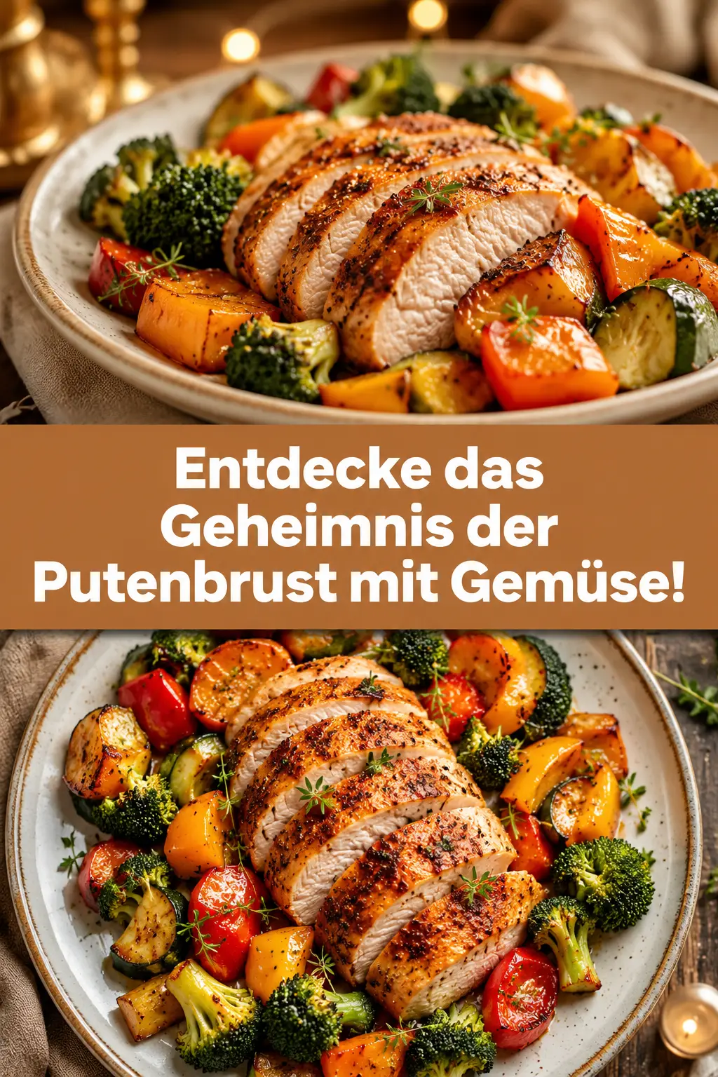 Entdecke das Geheimnis der Putenbrust mit Gemüse!