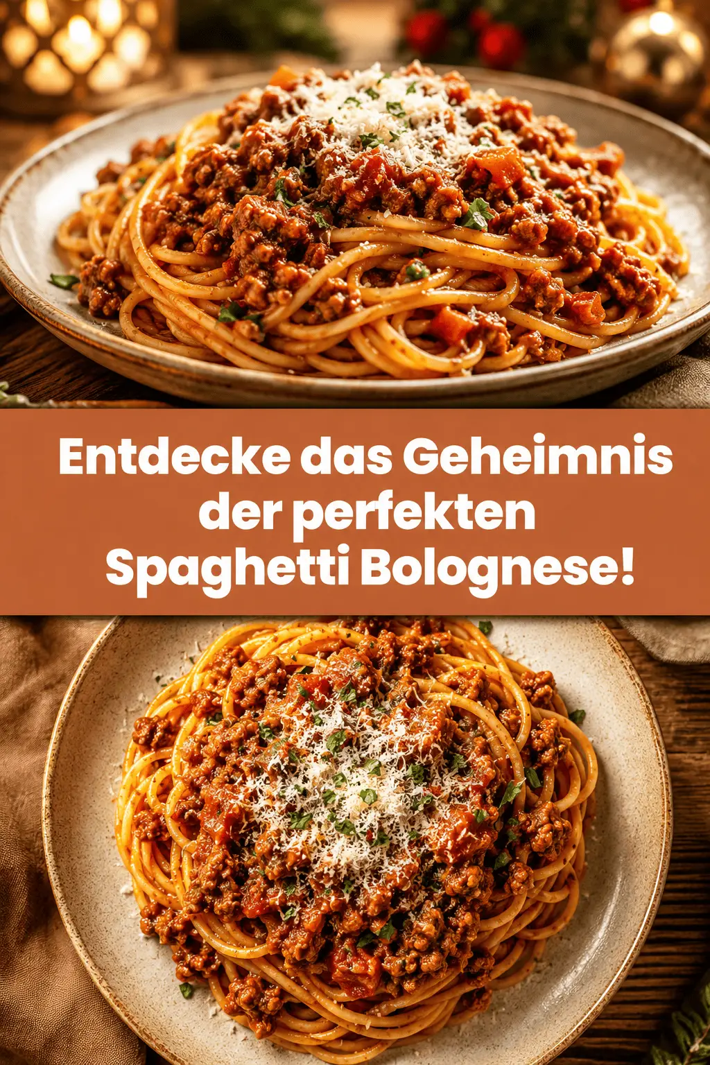Entdecke das Geheimnis der perfekten Spaghetti Bolognese!