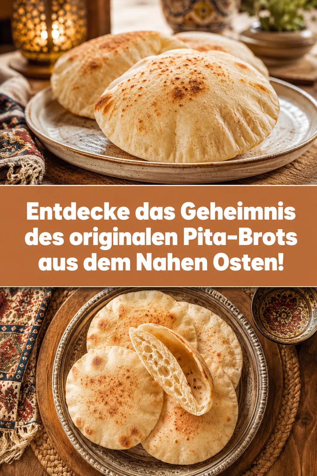 Entdecke das Geheimnis des originalen Pita-Brots aus dem Nahen Osten!