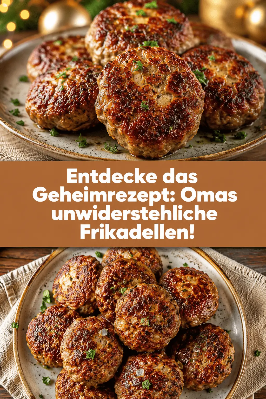 Entdecke das Geheimrezept: Omas unwiderstehliche Frikadellen!