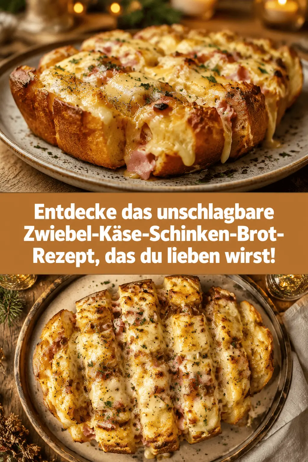 Entdecke das unschlagbare Zwiebel-Käse-Schinken-Brot-Rezept, das du lieben wirst!