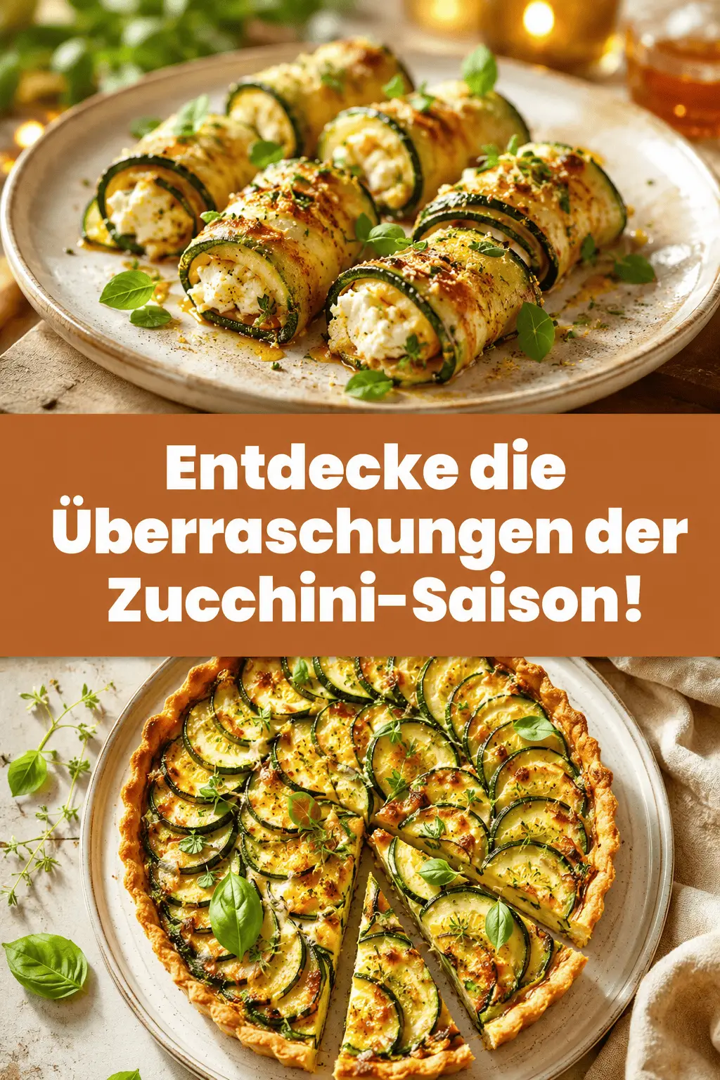 Entdecke die Überraschungen der Zucchini-Saison!