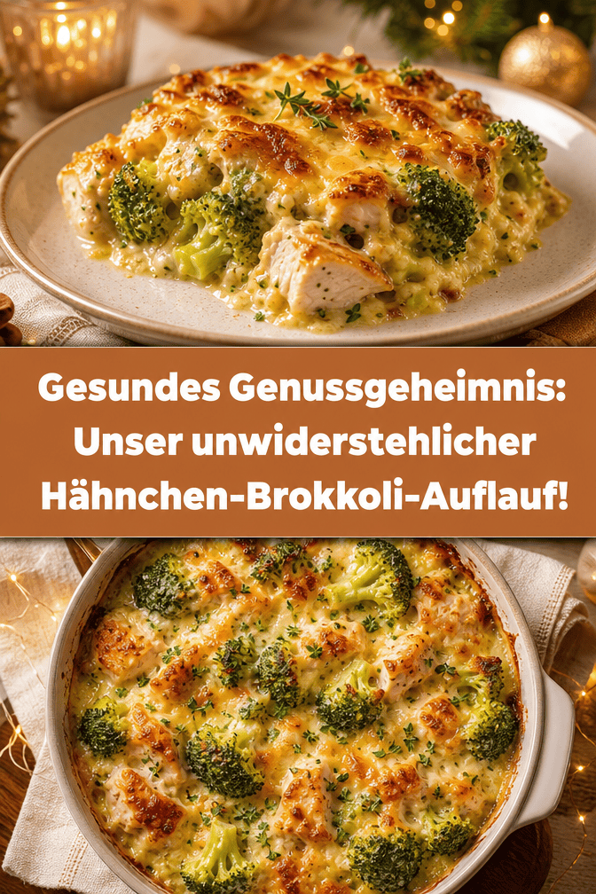 Gesundes Genussgeheimnis: Unser unwiderstehlicher Hähnchen-Brokkoli-Auflauf!