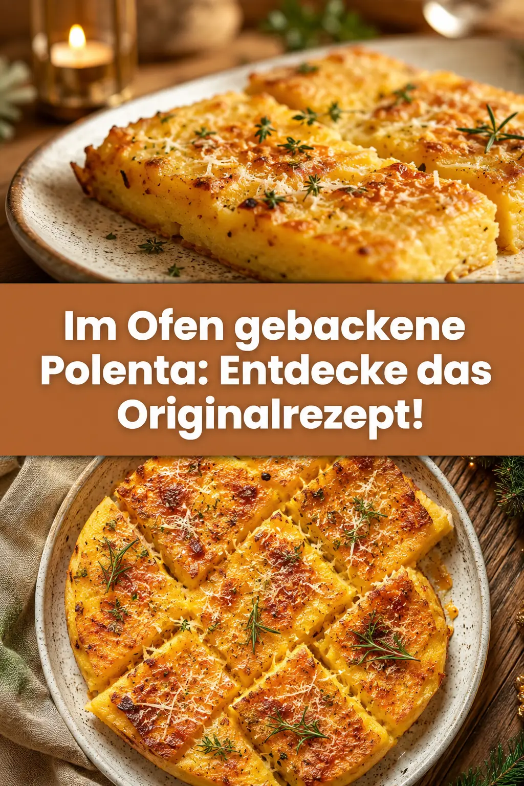 Im Ofen gebackene Polenta: Entdecke das Originalrezept!