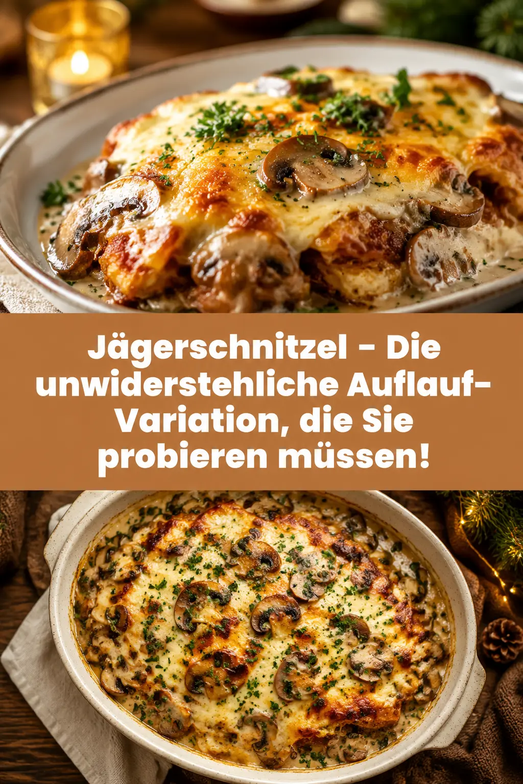 Jägerschnitzel – Die unwiderstehliche Auflauf-Variation, die Sie probieren müssen!