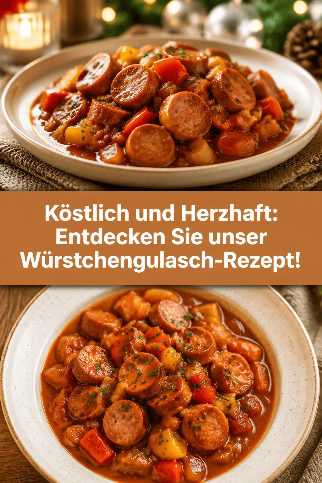 Köstlich und Herzhaft: Entdecken Sie unser Würstchengulasch-Rezept!