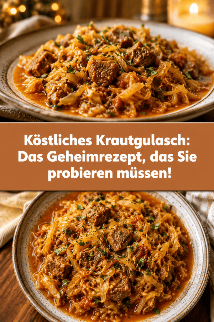 Köstliches Krautgulasch: Das Geheimrezept, das Sie probieren müssen!