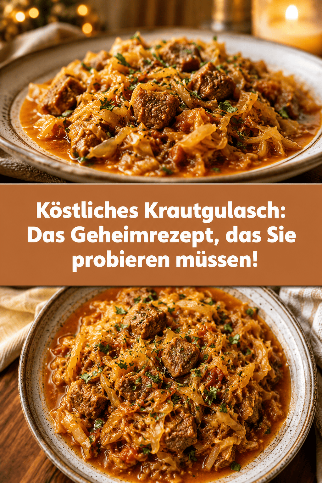 Köstliches Krautgulasch: Das Geheimrezept, das Sie probieren müssen!