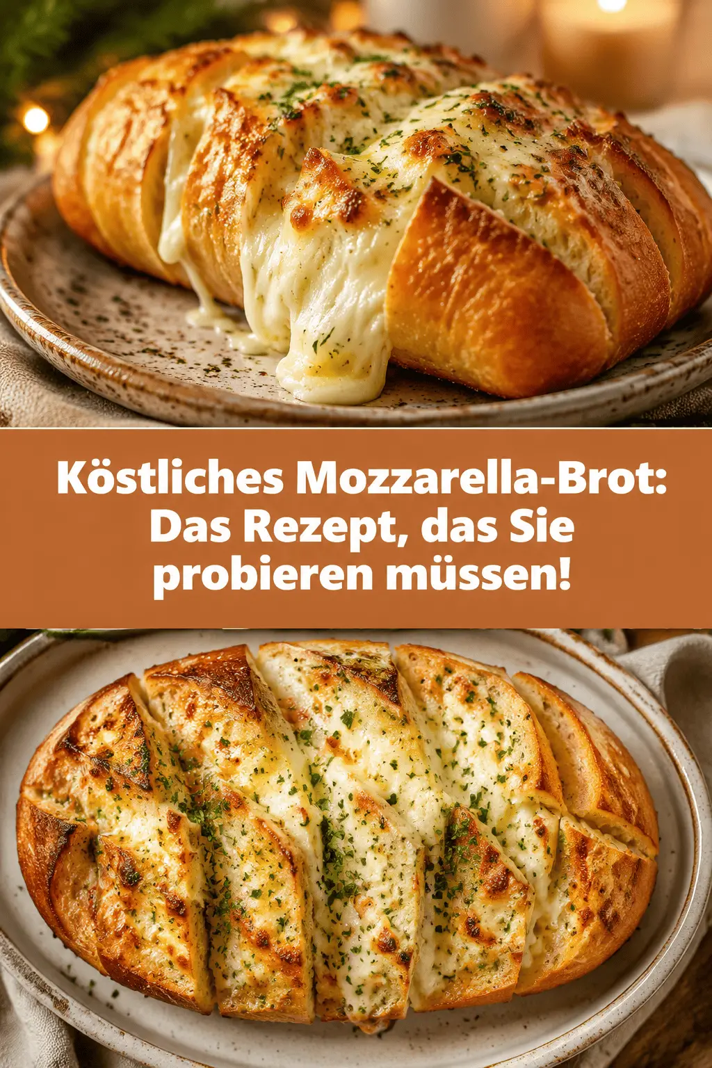 Köstliches Mozzarella-Brot: Das Rezept, das Sie probieren müssen!
