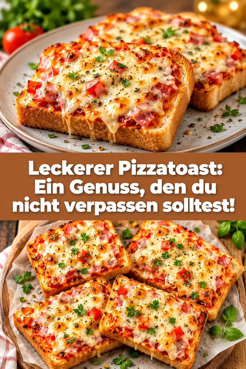 Leckerer Pizzatoast: Ein Genuss, den du nicht verpassen solltest!