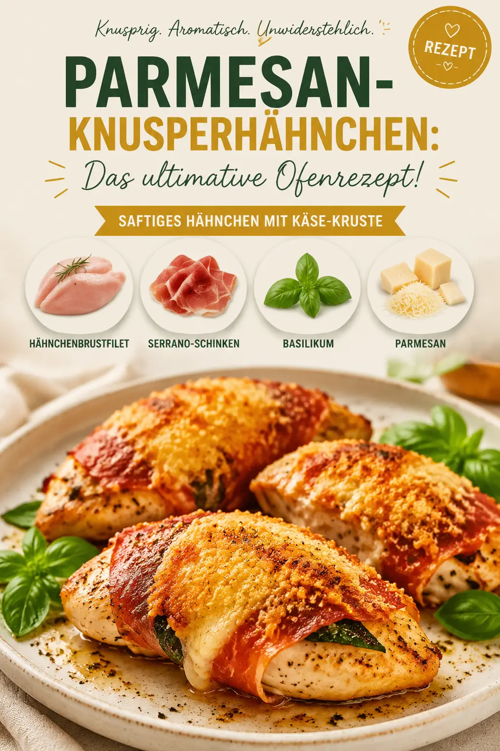 Parmesan-Knusperhähnchen: Das ultimative Ofenrezept!