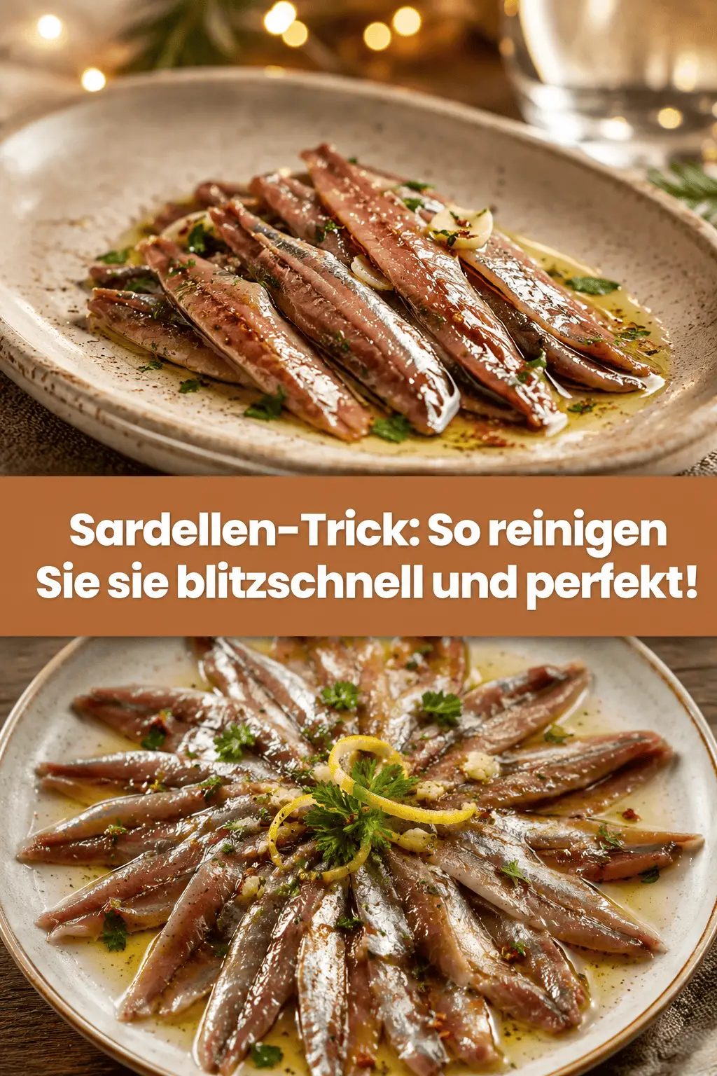 Sardellen-Trick: So reinigen Sie sie blitzschnell und perfekt!