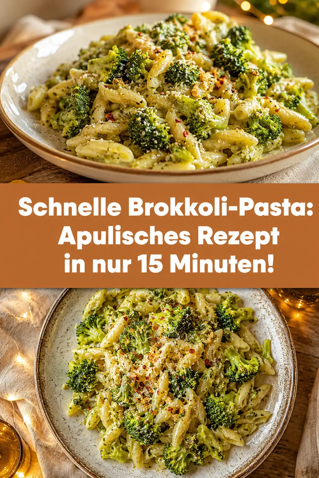 Schnelle Brokkoli-Pasta: Apulisches Rezept in nur 15 Minuten!