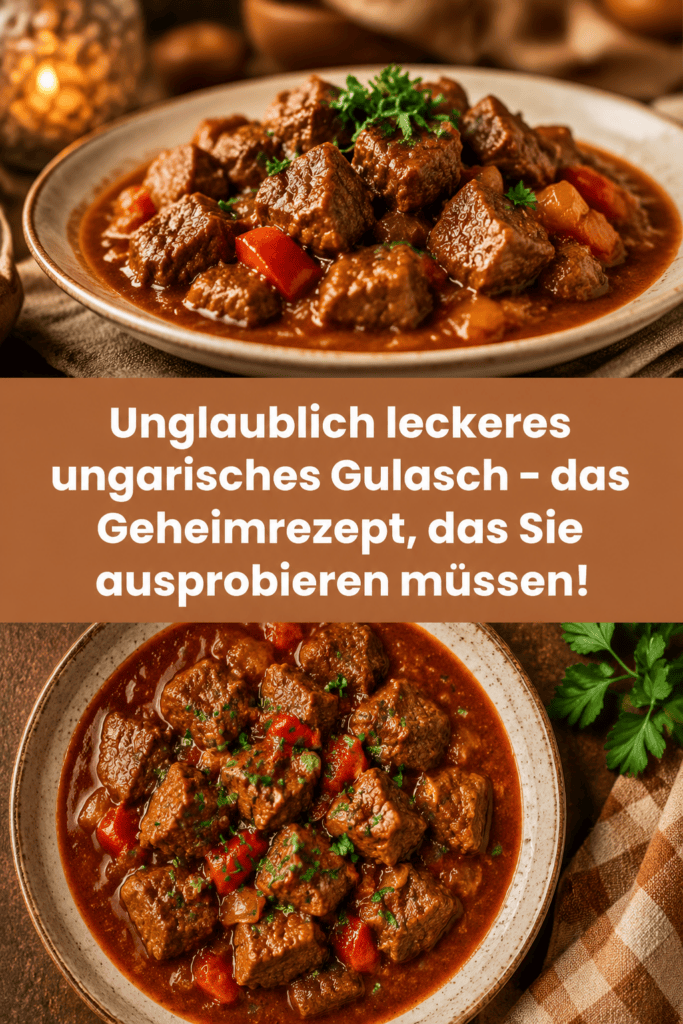 Unglaublich leckeres ungarisches Gulasch - das Geheimrezept, das Sie ausprobieren müssen!