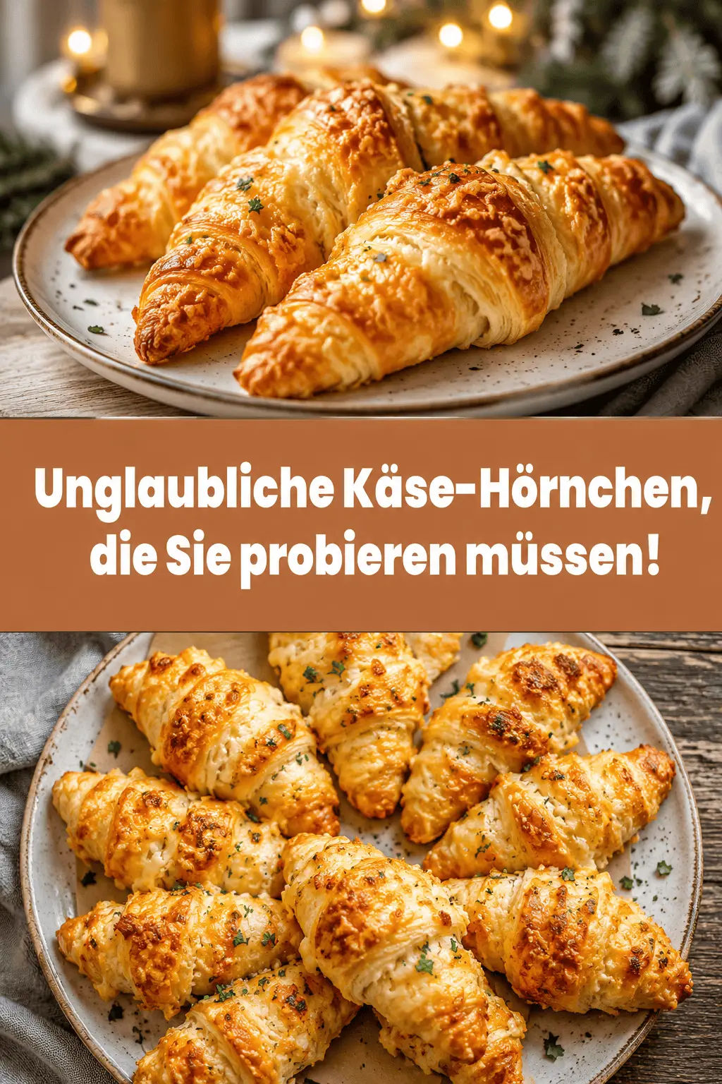 Unglaubliche Käse-Hörnchen, die Sie probieren müssen!