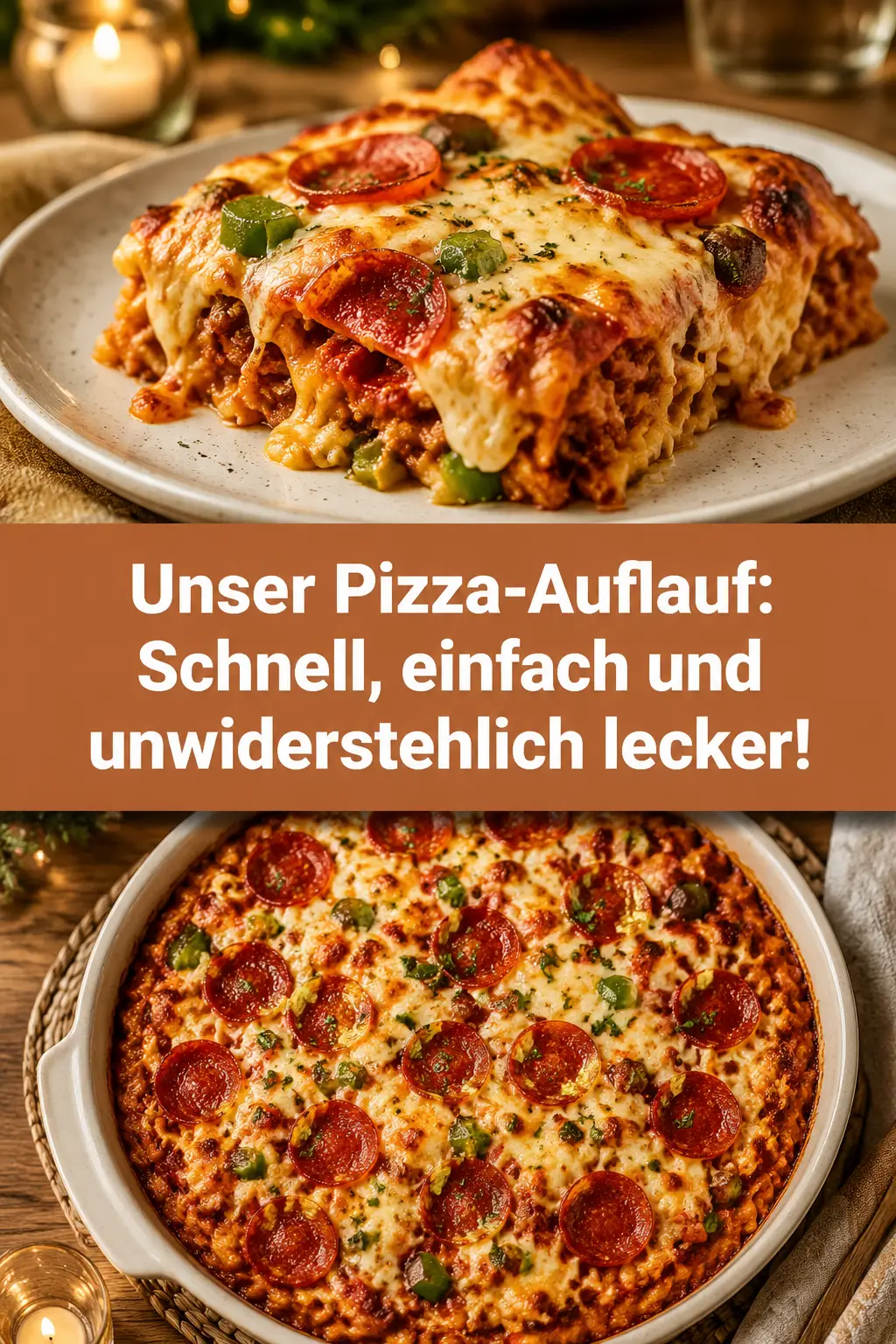 Unser Pizza-Auflauf: Schnell, einfach und unwiderstehlich lecker!