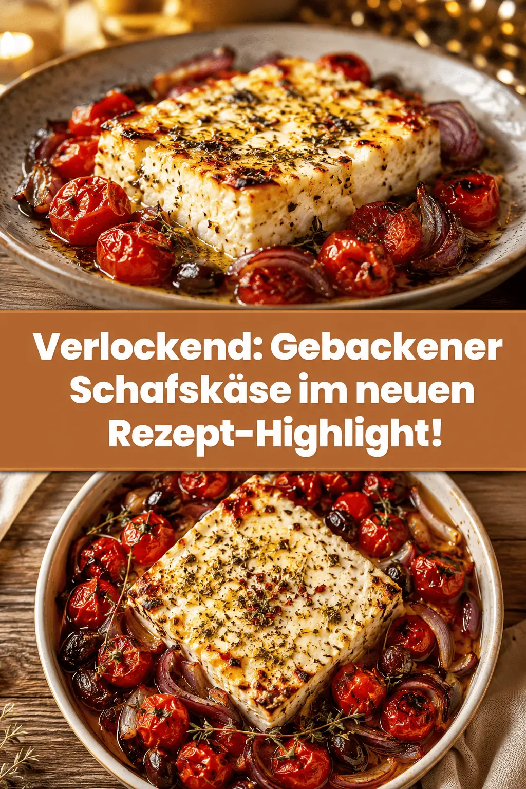 Verlockend: Gebackener Schafskäse im neuen Rezept-Highlight!