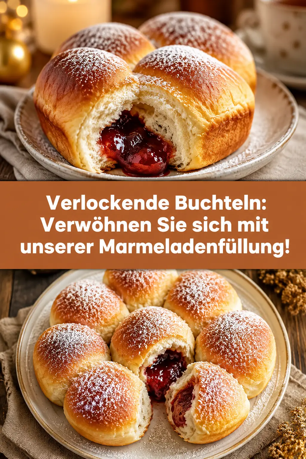 Verlockende Buchteln: Verwöhnen Sie sich mit unserer Marmeladenfüllung!