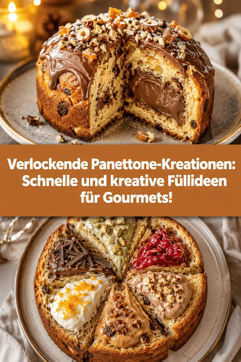 Verlockende Panettone-Kreationen: Schnelle und kreative Füllideen für Gourmets!